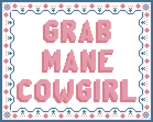 Grab Mane Cowgirl