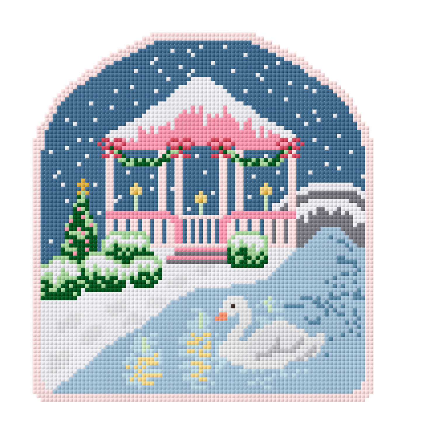 Snowy Swan Gazebo - PDF