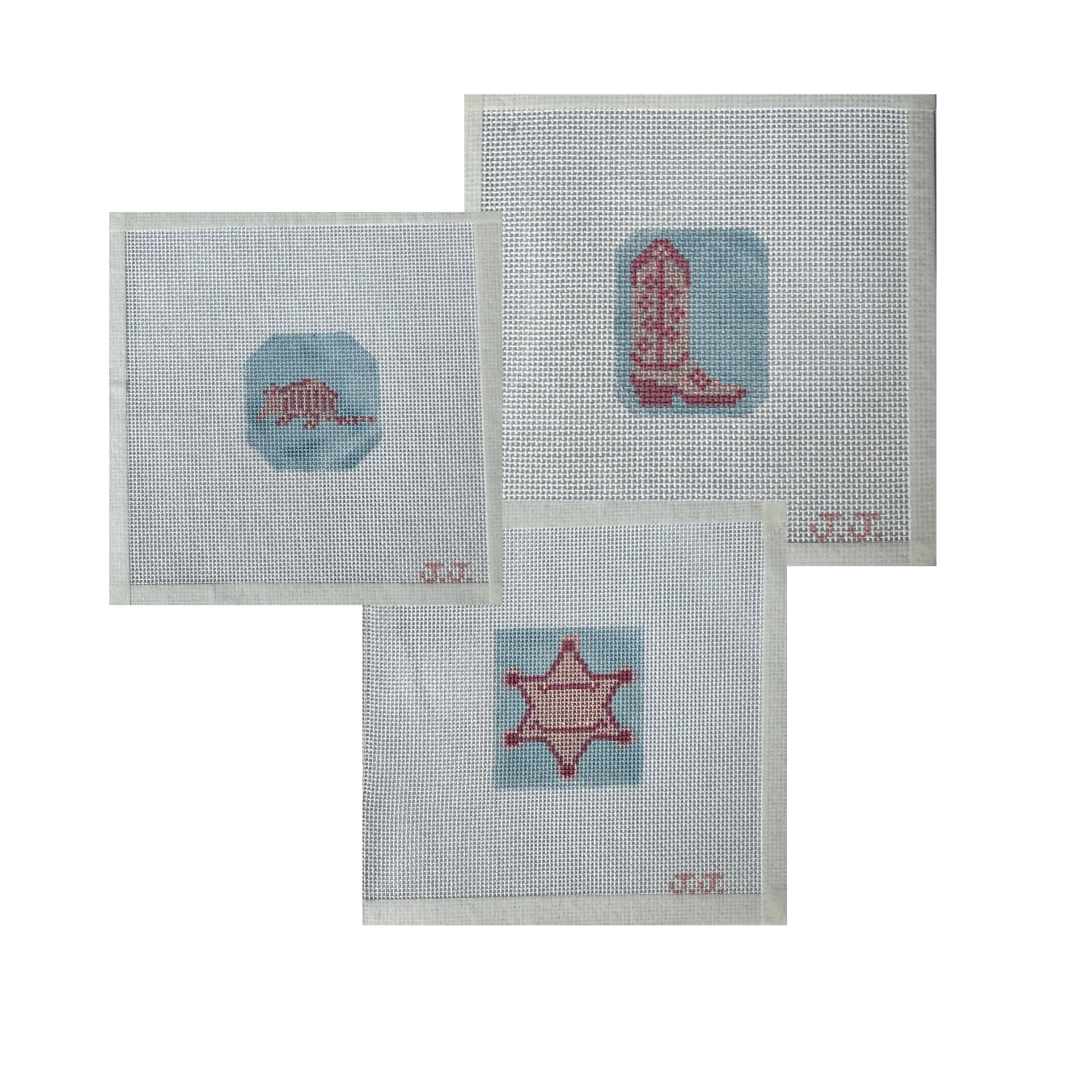 The Little Baby Shower Needlepoint Canvas Bundle