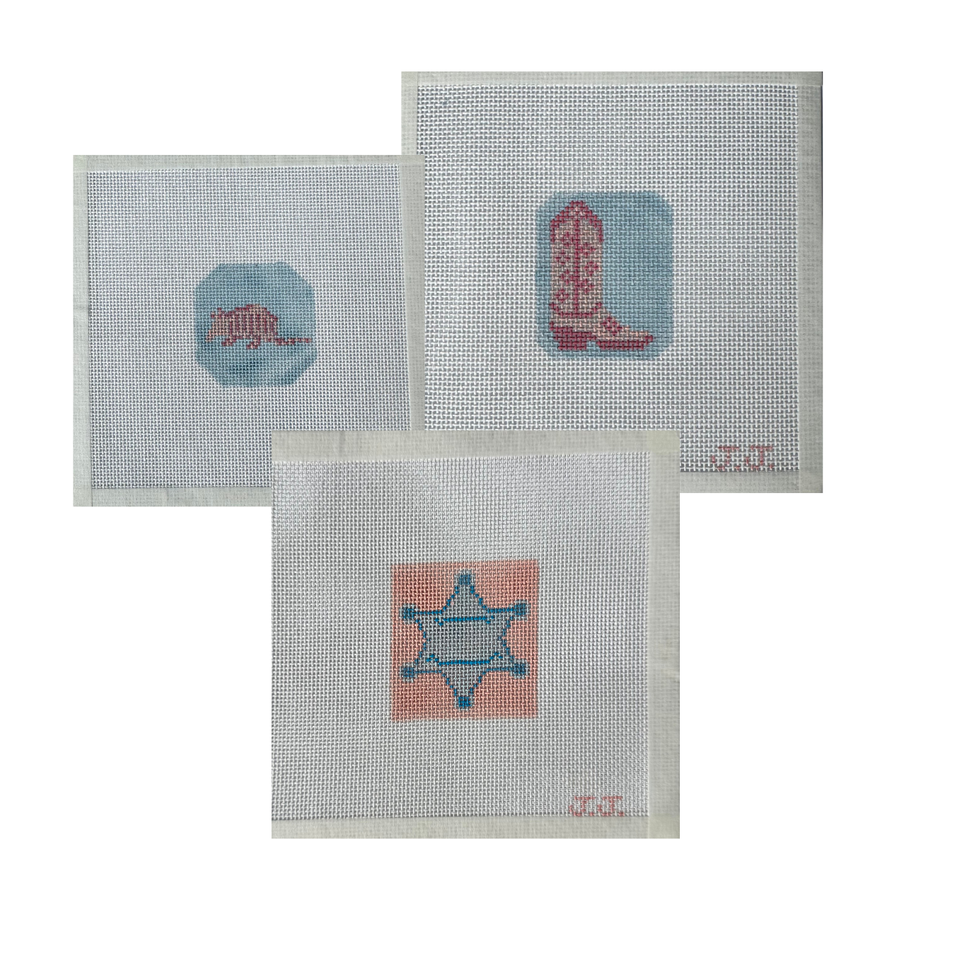 The Little Baby Shower Needlepoint Canvas Bundle