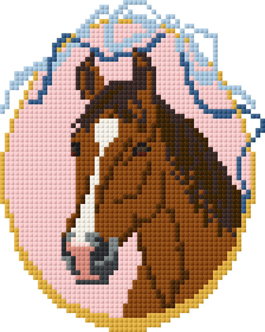 Heart Horse Cameo
