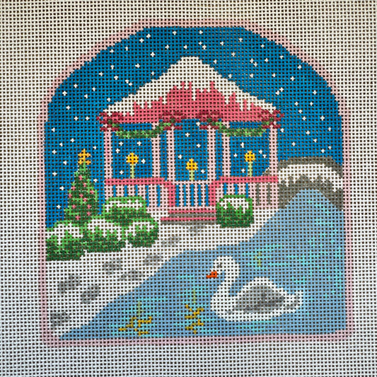 Snowy Swan Gazebo