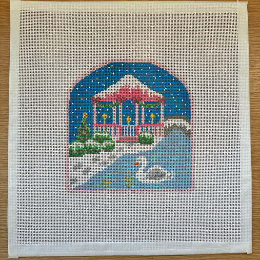 Snowy Swan Gazebo
