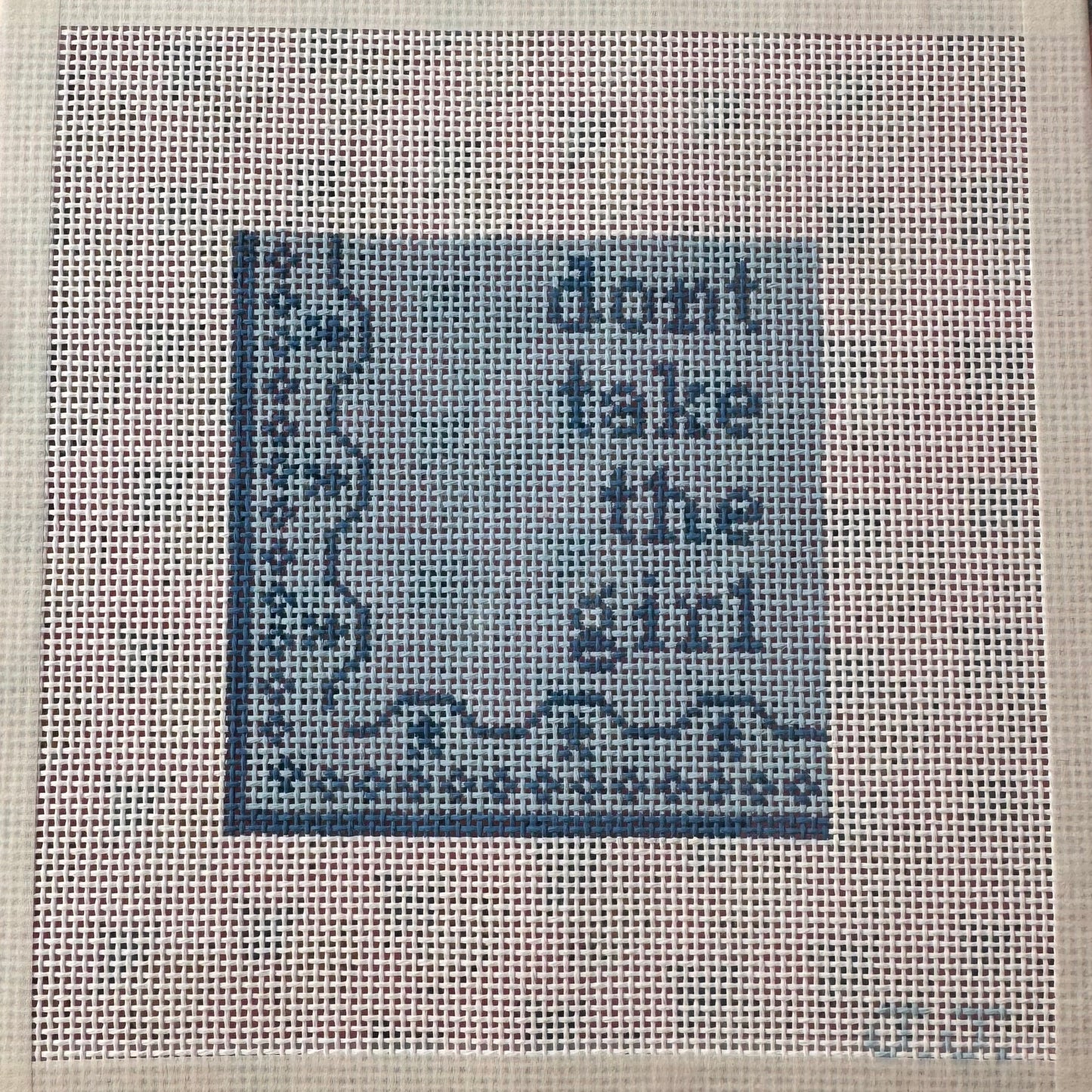 90s Country Needlepoint Coasters Set of 4