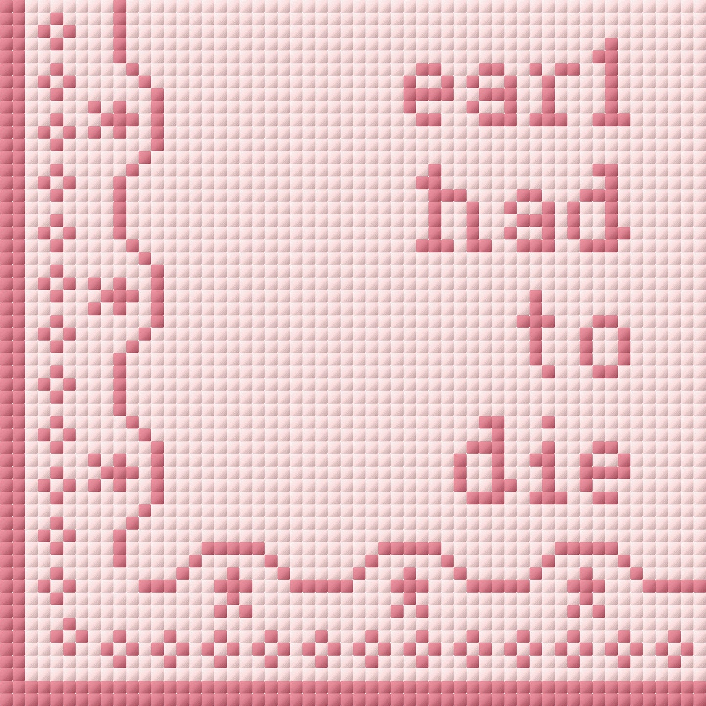 90s Country Needlepoint Coaster