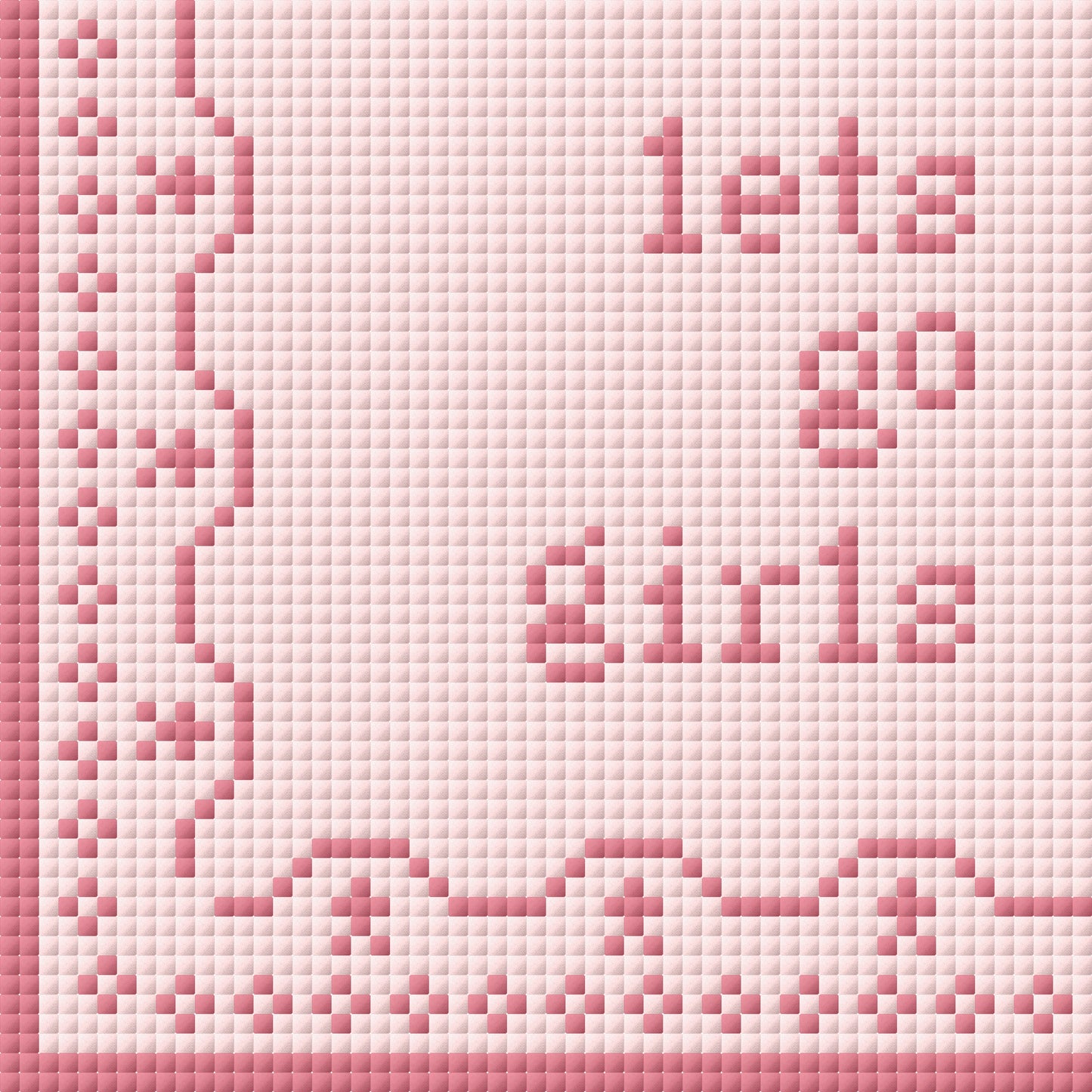 90s Country Needlepoint Coaster