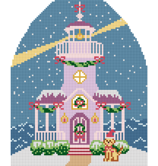 Snowy Lighthouse - PDF